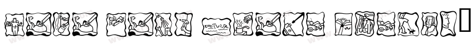 Mini Pics White Bread字体转换